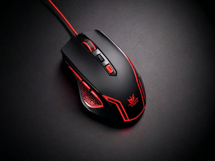 Red Gaming Mouse-5
