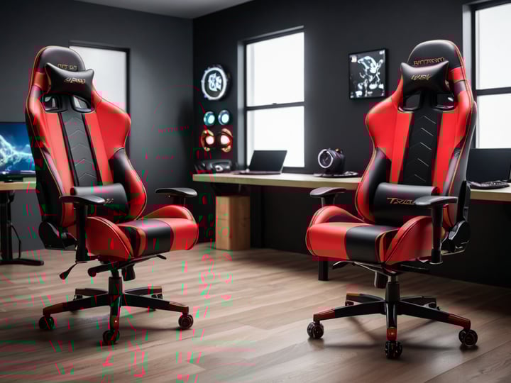 Red and Black Gaming Chairs-5