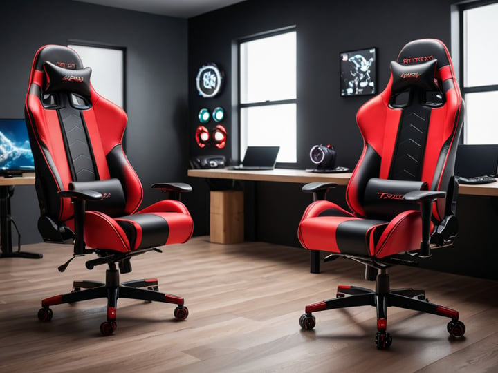 Red and Black Gaming Chairs-5