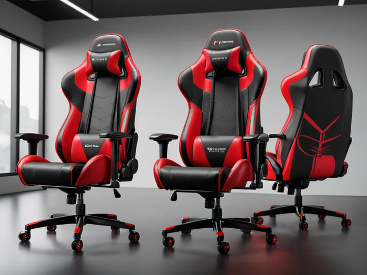 Red and Black Gaming Chairs-6