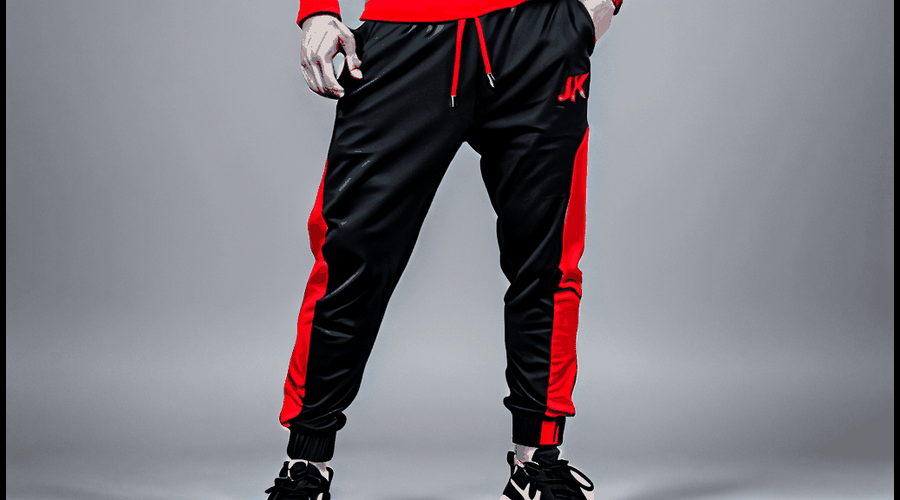 Red And Black Sweatpants
