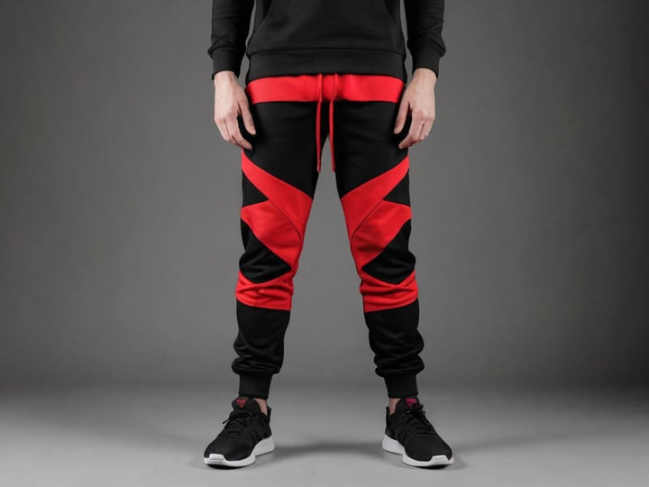 Red-And-Black-Sweatpants-4