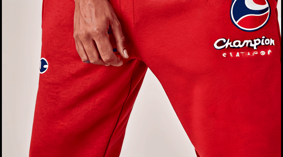 Red Champion Sweatpants