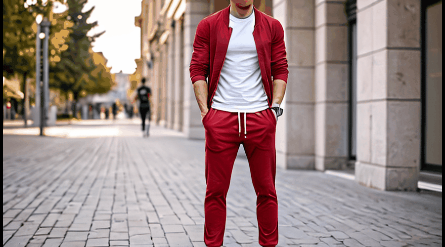 Red Joggers