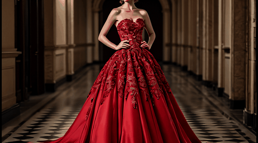 Red Strapless Dresses