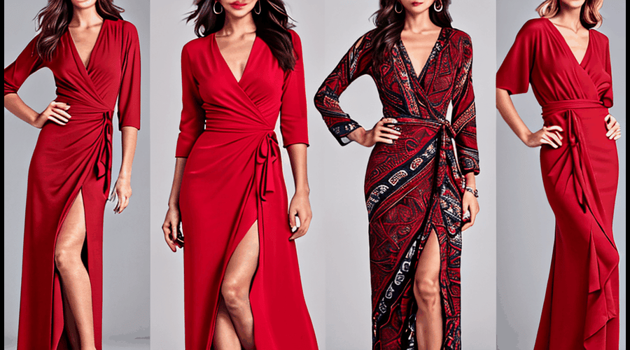 Red Wrap Dresses