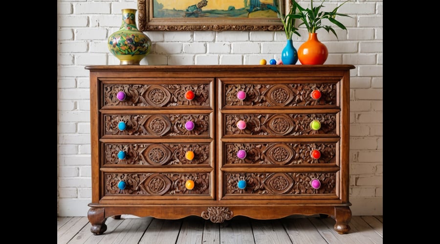 A carefully curated selection of vintage-inspired dressers that blend classic design elements with practical storage solutions for your bedroom.
