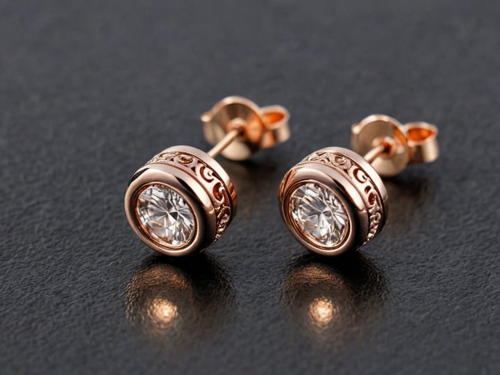 Rose-Gold-Earrings-For-Men-2