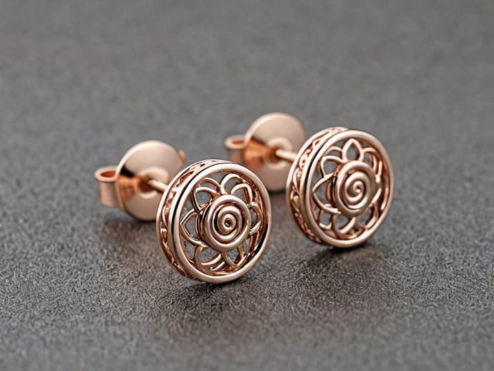 Rose-Gold-Earrings-For-Men-5