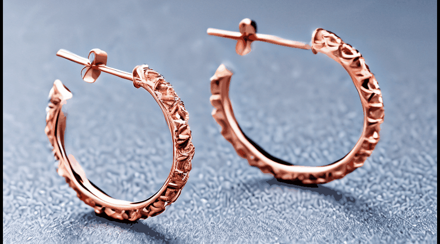 Find the perfect pair of rose gold hoop earrings for your collection with our curated selection, featuring everything from delicate studs to statement-making drops.