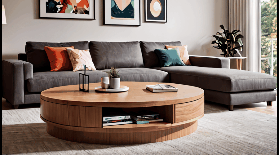 A curated guide to the best round coffee tables with storage options, helping readers find a stylish piece that meets their space and storage needs.