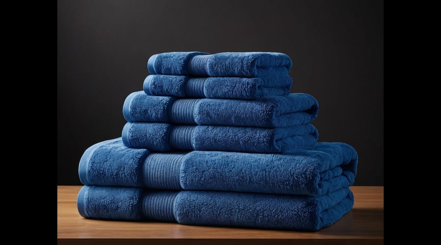 Experience luxury at its finest with our roundup of the top 10 high-quality royal blue towels, perfect for adding a touch of elegance to your bathroom or spa experience.