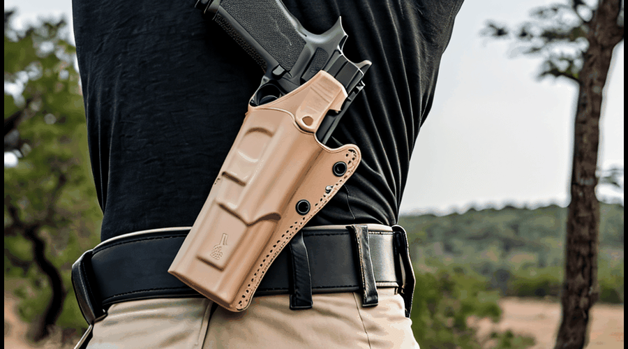 Comprehensive review of Safariland competition holsters, evaluating their features, durability, and suitability for competitive shooting.