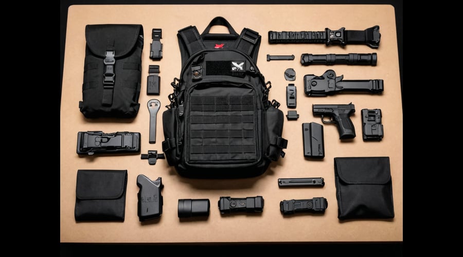 The Safariland QLS kit consists of a compact concealed carry holster and a small frame appendix belt carrier, featuring dual retention straps for improved stability. The kit is available in right and left-handed models and is compatible with various compact pistols.