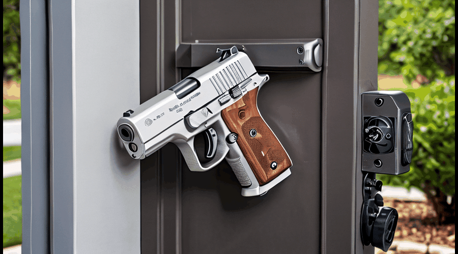 A curated guide to the best safe door pistol holders, comparing features like weight capacity, installation requirements, and locking mechanisms to help you find the right holster for your concealed carry needs.