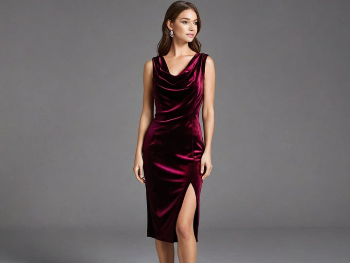 Satin-Cowl-Neck-Dress-4
