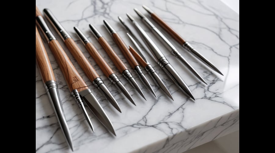 Find the right sculpting tools for your next project with our detailed guide featuring essential tools like clay sculpting knives, armatures, and texture tools.
