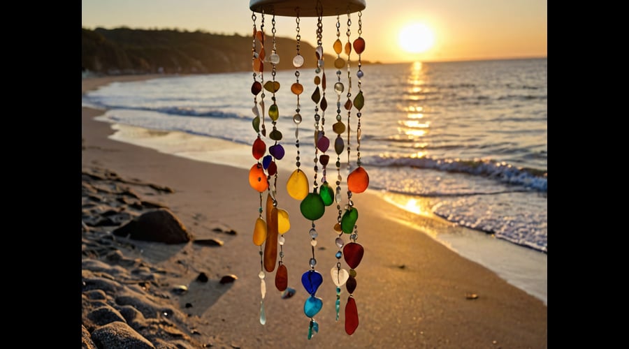 Our Sea Glass Wind Chimes guide you through a selection of the most beautiful and melodious chimes we could find, featuring real sea glass in handcrafted settings.