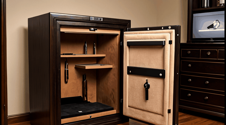 A comprehensive guide to the best shallow gun safes available on the market, comparing features, storage capacities, and security options to help you find the right safe for your needs.