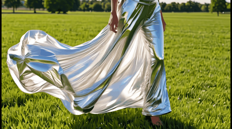 Silver Parachute Pants