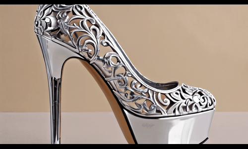 Silver Platform Heels