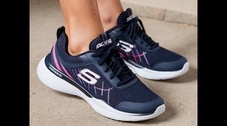 Skechers Stretch Fit running shoes combine optimal cushioning with a secure, sock-like feel.
