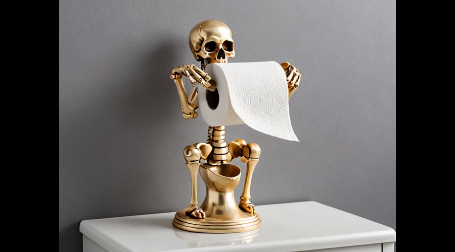 Our Skeleton Toilet Paper Holder roundup examines the best options available, considering factors like durability, design, and space-saving features to help you find a suitable holder for your bathroom.