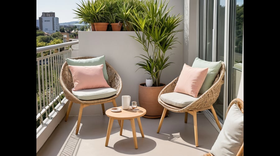 Our small balcony furniture roundup features compact, stylish pieces designed for outdoor living in tight spaces.