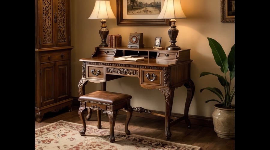 This roundup reviews the best small writing desks with drawers, comparing their size, storage capacity, and design features to help you find the perfect compact workspace.