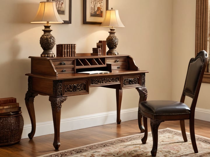 Small-Writing-Desk-With-Drawers-3