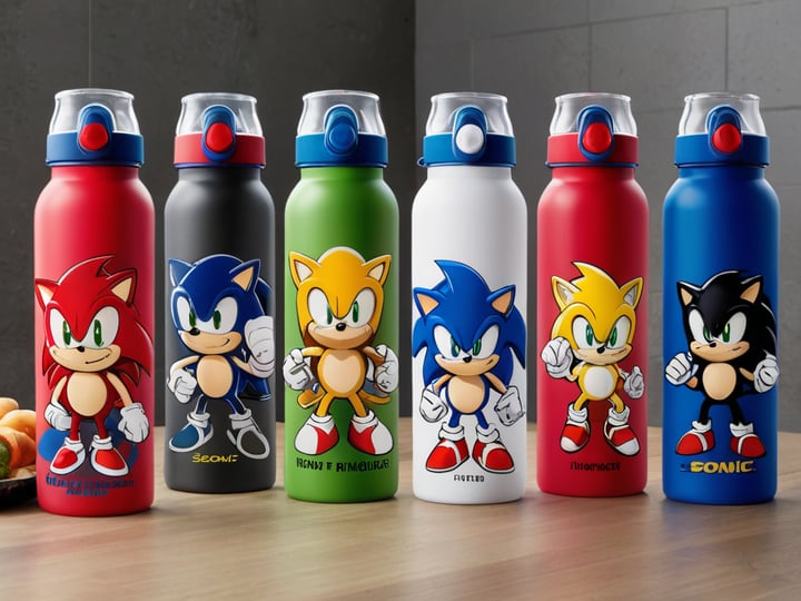 Sonic the Hedgehog Water Bottles-2