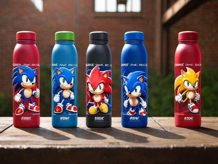 Sonic the Hedgehog Water Bottles-5