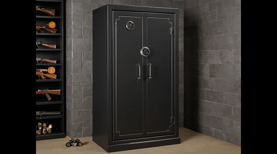 Our Sports Afield 12 Gun Safe roundup covers the best 12-gun safes available, comparing features like biometric locks, fire resistance, and keyless entry systems to help you find the right safe for your firearms.
