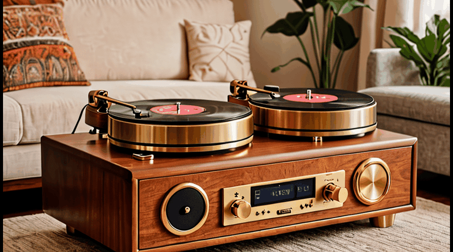 Stackable Record Players