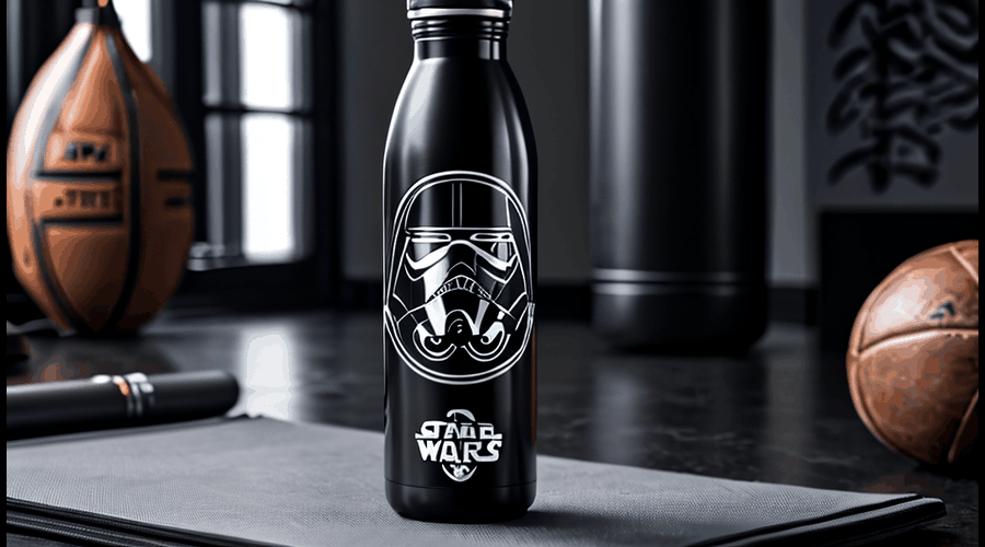 Discover our collection of Star Wars water bottles, featuring iconic characters and designs that bring your favorite movie franchise to life. Perfect for hydration on-the-go, these bottles make a great gift for any Star Wars fan.