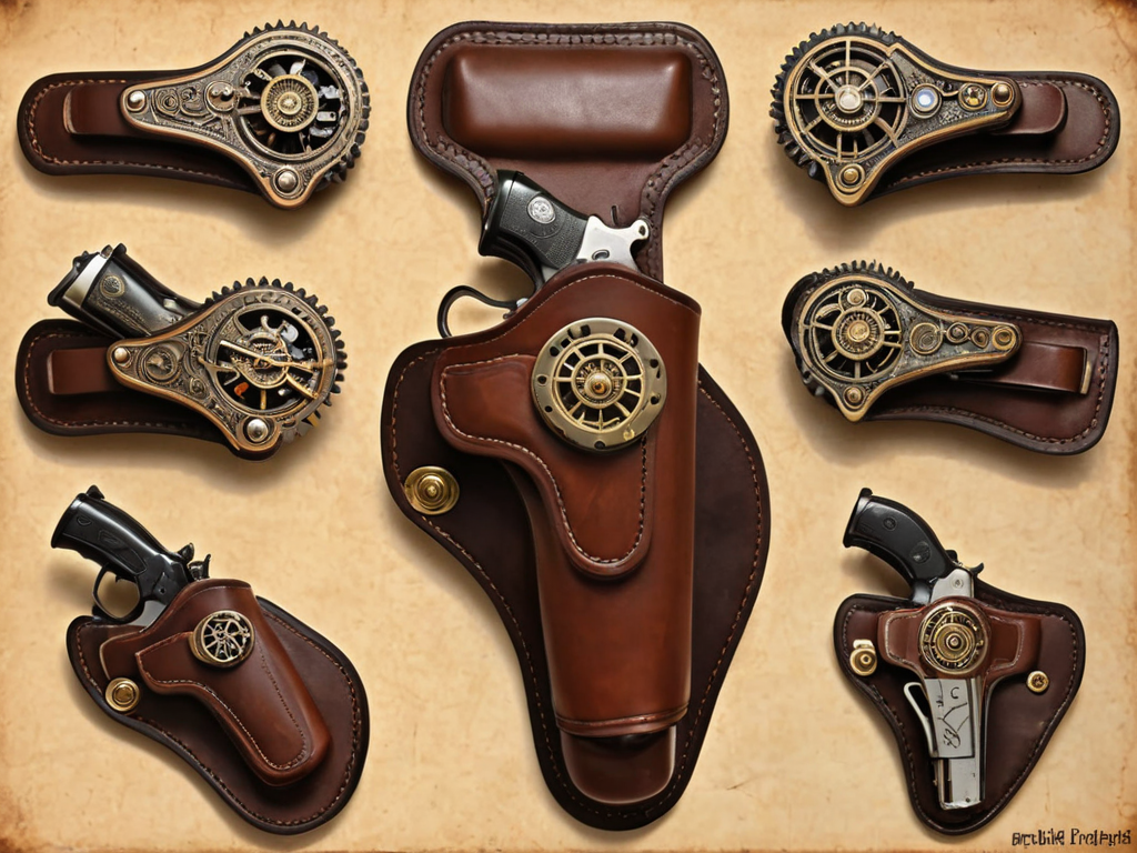 Steampunk Gun Holsters-5