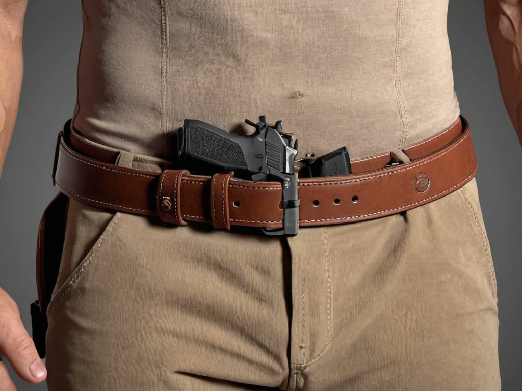 Steel Core Gun Belt-2