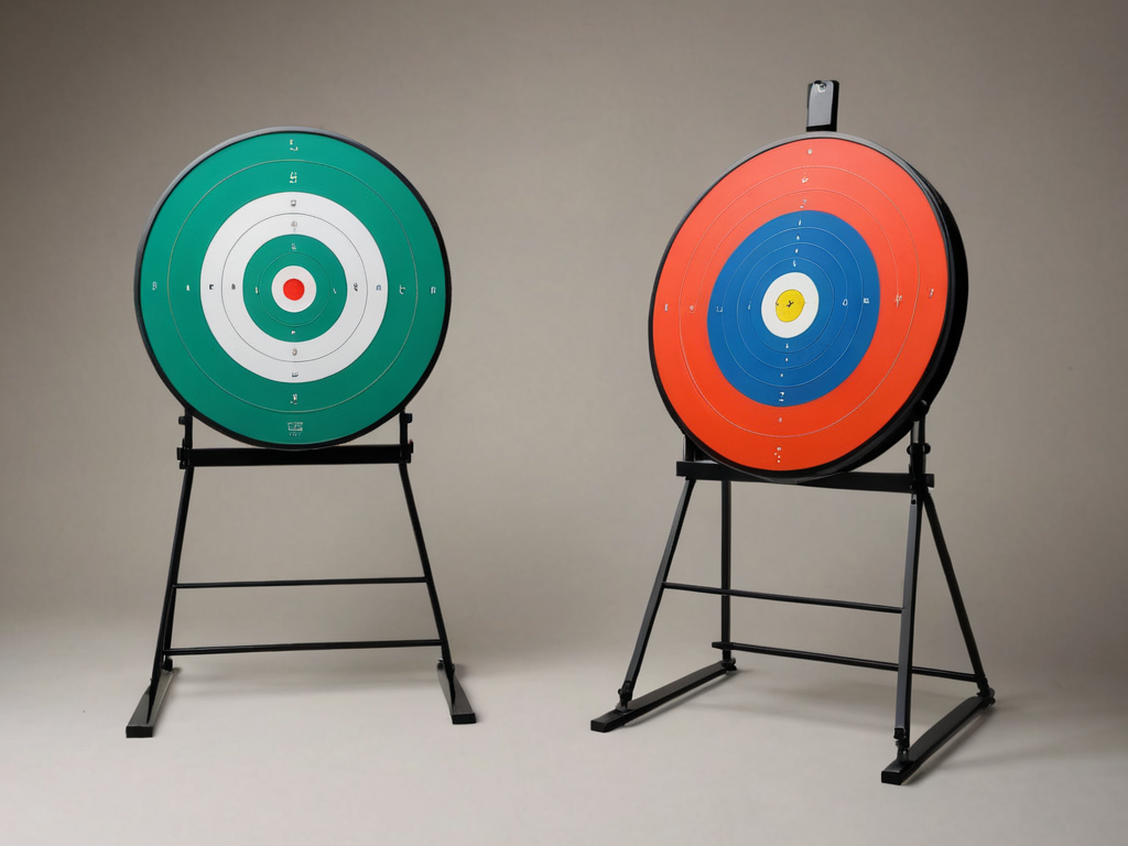 Steel Shooting Targets with Stand-3