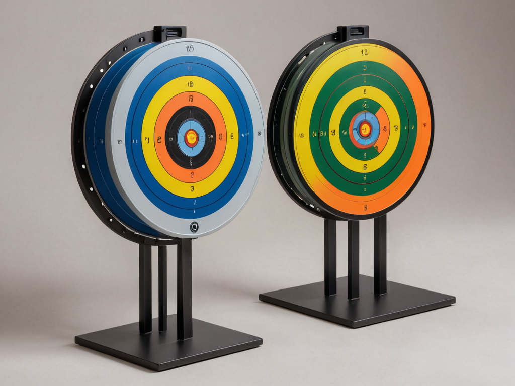 Steel Shooting Targets with Stand-5