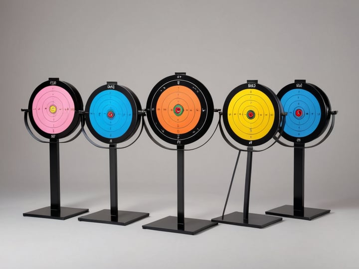 Steel Shooting Targets with Stand-6