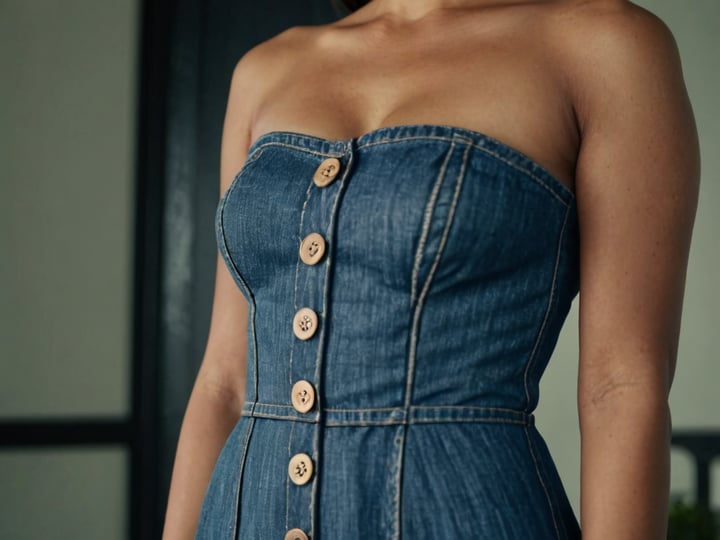 Strapless-Denim-Dresses-2