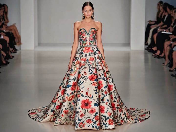 Strapless-Floral-Dresses-3