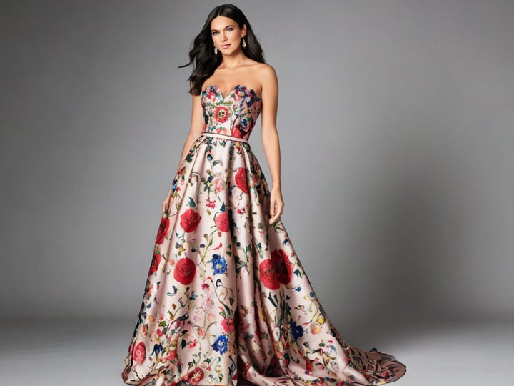 Strapless-Floral-Dresses-5