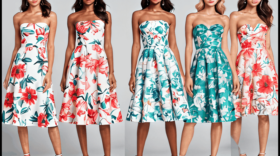 Strapless Midi Dresses