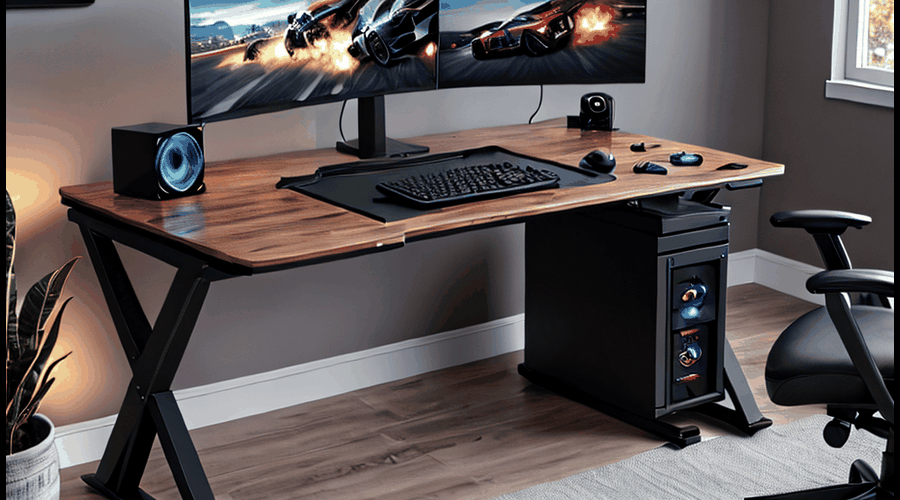 Discover a collection of robust, durable gaming desks that cater to the most avid gamers, providing ample space and structural integrity to support your gaming setup, in our comprehensive product roundup article.