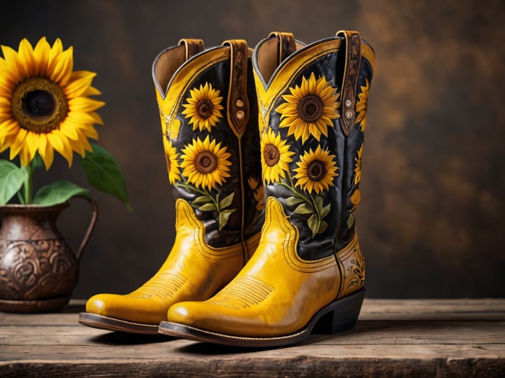 Sunflower-Cowboy-Boots-3