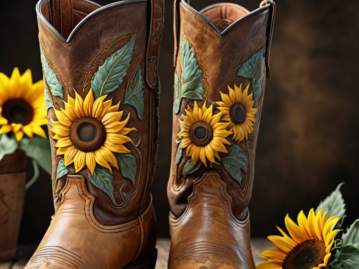 Sunflower-Cowboy-Boots-4