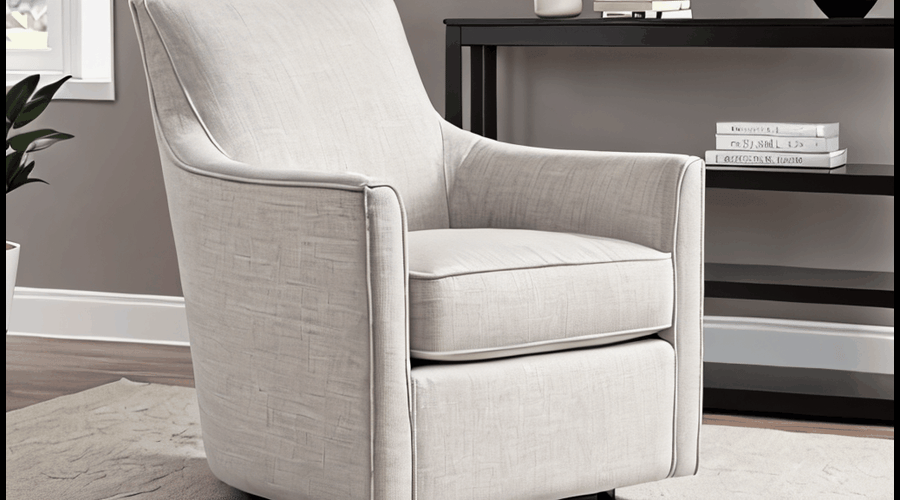Our Swivel Glider Accent Chair roundup examines the best ergonomic options that combine comfortable gliding motion with stylish design. We evaluate key features like adjustable backs, locking mechanisms, and premium fabrics to help you find the perfect chair for relaxation.