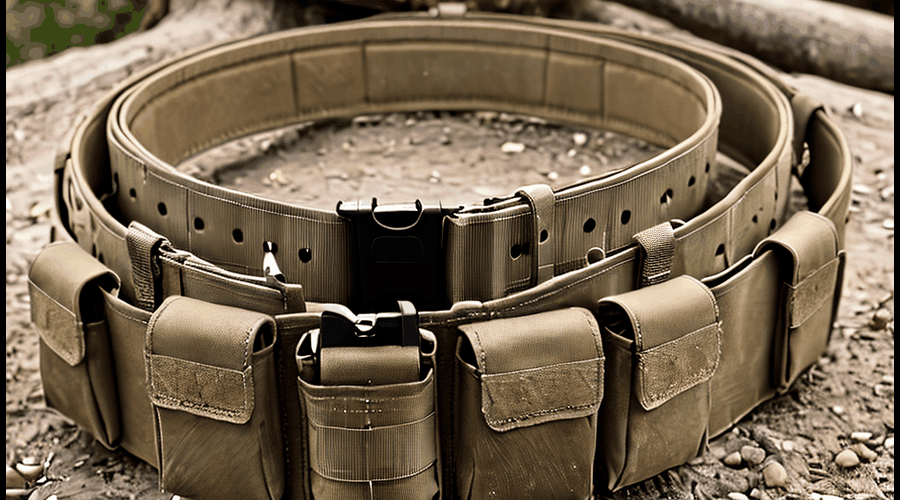 Tactical Gun Belt