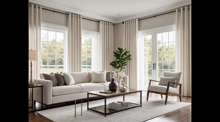 Our detailed tension rod curtain roundup helps you find the ideal window treatment, comparing sizes, materials, and styles to fit any room's needs.